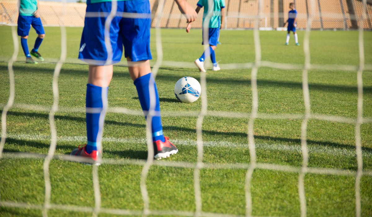Děti při sportovním kroužku